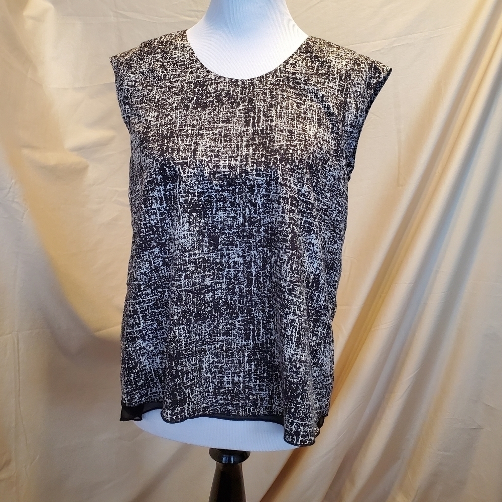 Banana Republic Swoop Neck Wrap Top Sz SM